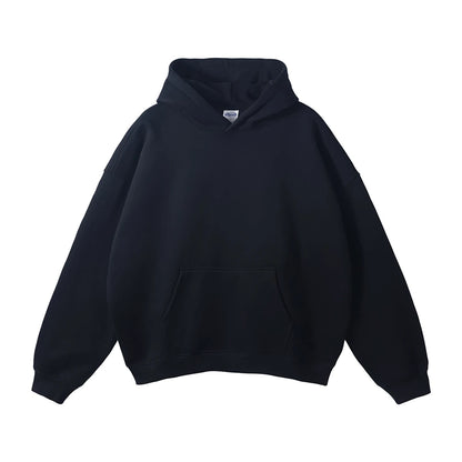 Fleece Hooded Sweatshirt | Unisex Oversized Winter Hoodie Pullover