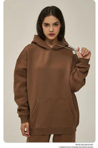 Fleece Hooded Sweatshirt | Unisex Oversized Winter Hoodie Pullover - FitZone360