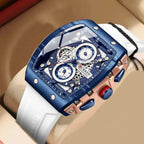 Top Brand Men's Watches | Luxury Square Quartz Wristwatch - FitZone360