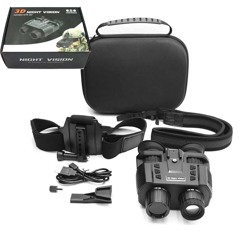 NV8160 1080P Military Digital Infrared Night Vision | Binoculars with Helmet Mount - FitZone360
