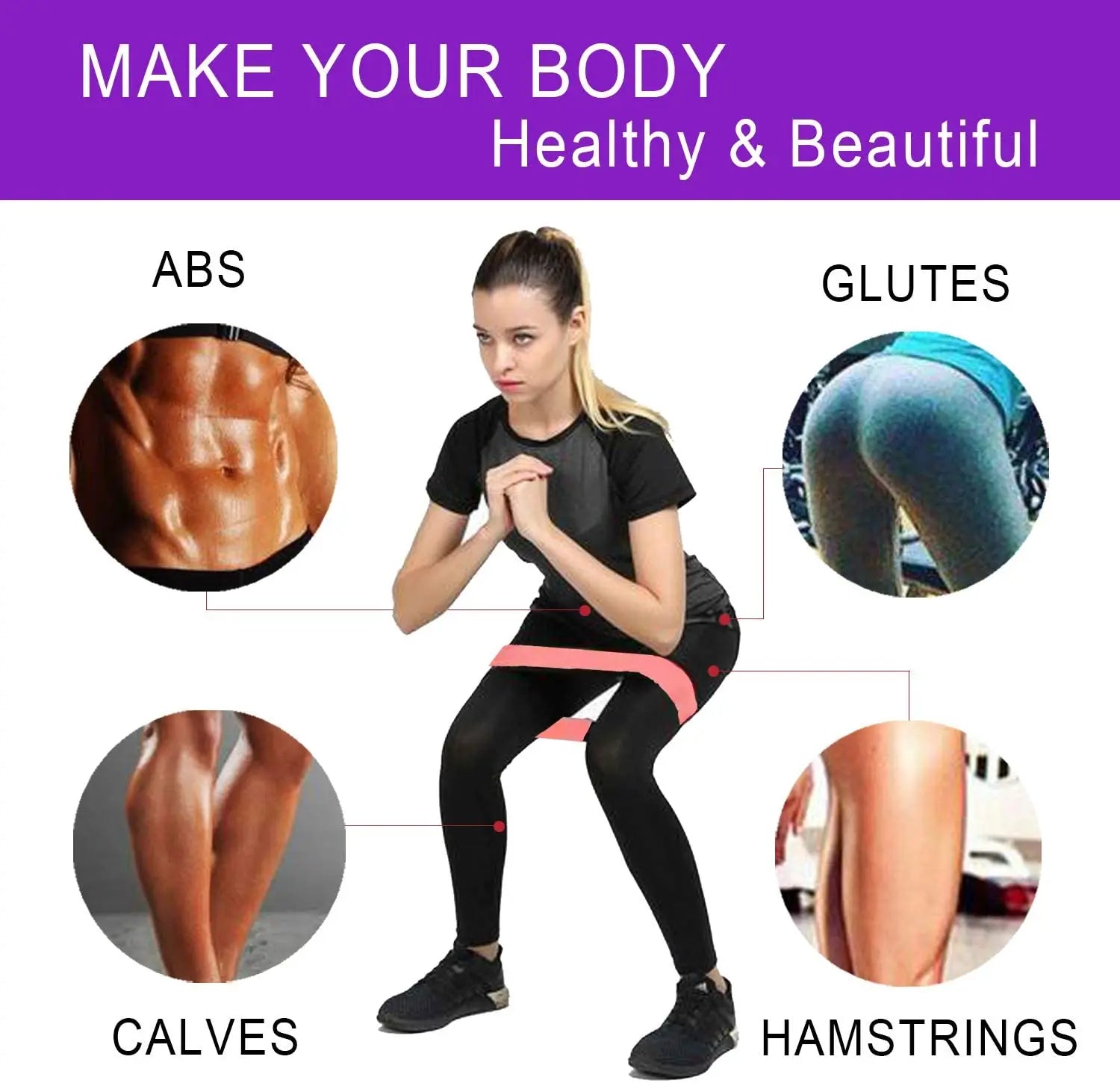 Resistance Bands for Strength Training | Bodybuilding, Workouts, Stretching & Home Gym - FitZone360