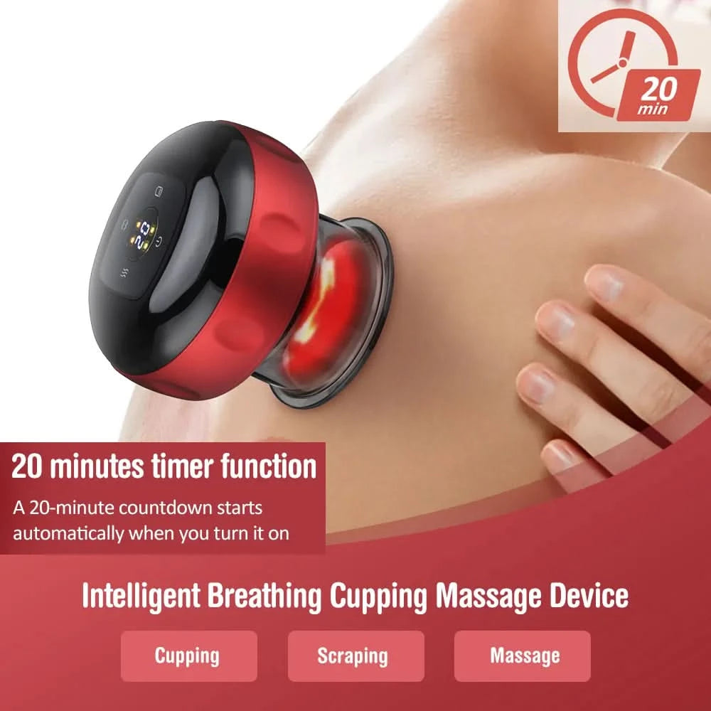 Electric Vacuum Cupping Cup - FitZone360