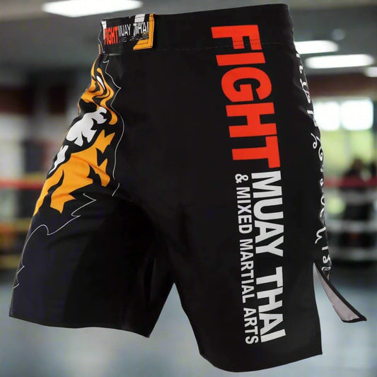 DOMINATE THE CAGE: Pro-Grade MMA Fight Shorts for Champions - FitZone360