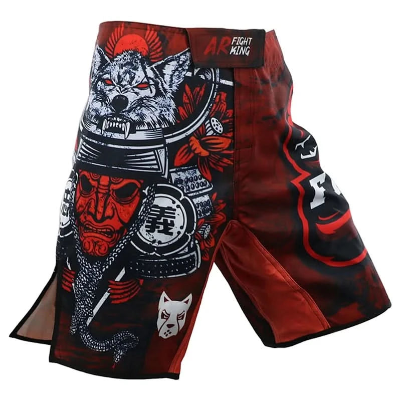DOMINATE THE CAGE: Pro-Grade MMA Fight Shorts for Champions - FitZone360