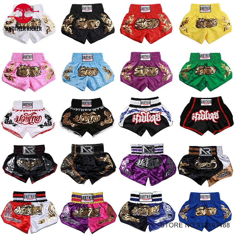 🥊 Premium Muay Thai Shorts – Lightweight, Durable & Fighter-Approved 🔥 - FitZone360