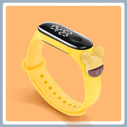 Fashion Mickey & Marvel Superhero Children's LED Sports Watches | Waterproof & Touch Display ⌚✨ - FitZone360