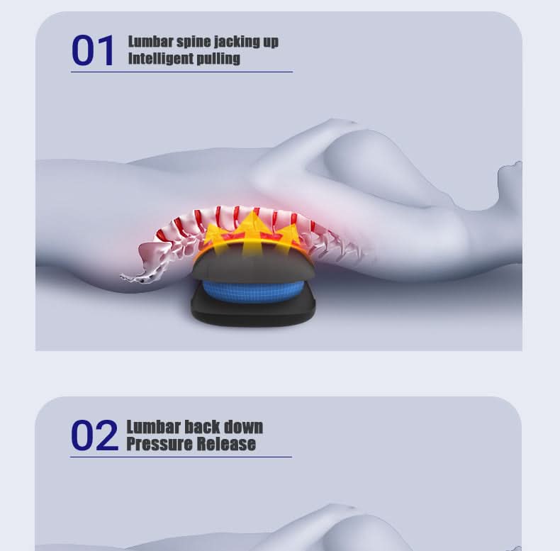 Ergonomic Lumbar Massager for Everyday Wellness - FitZone360