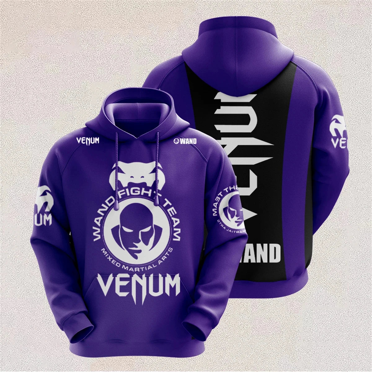 Venum Men's Combat Sports Hoodie – Boxing Muay Thai MMA Training Top