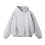 Fleece Hooded Sweatshirt | Unisex Oversized Winter Hoodie Pullover - FitZone360