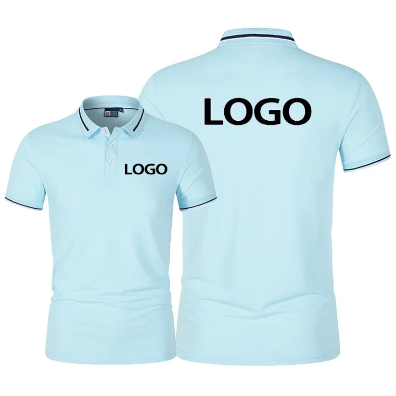 Custom Logo Polo Shirt – Personalized Business, Staff & Team Sports and Fashion wear.