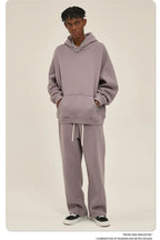Fleece Hooded Sweatshirt | Unisex Oversized Winter Hoodie Pullover - FitZone360