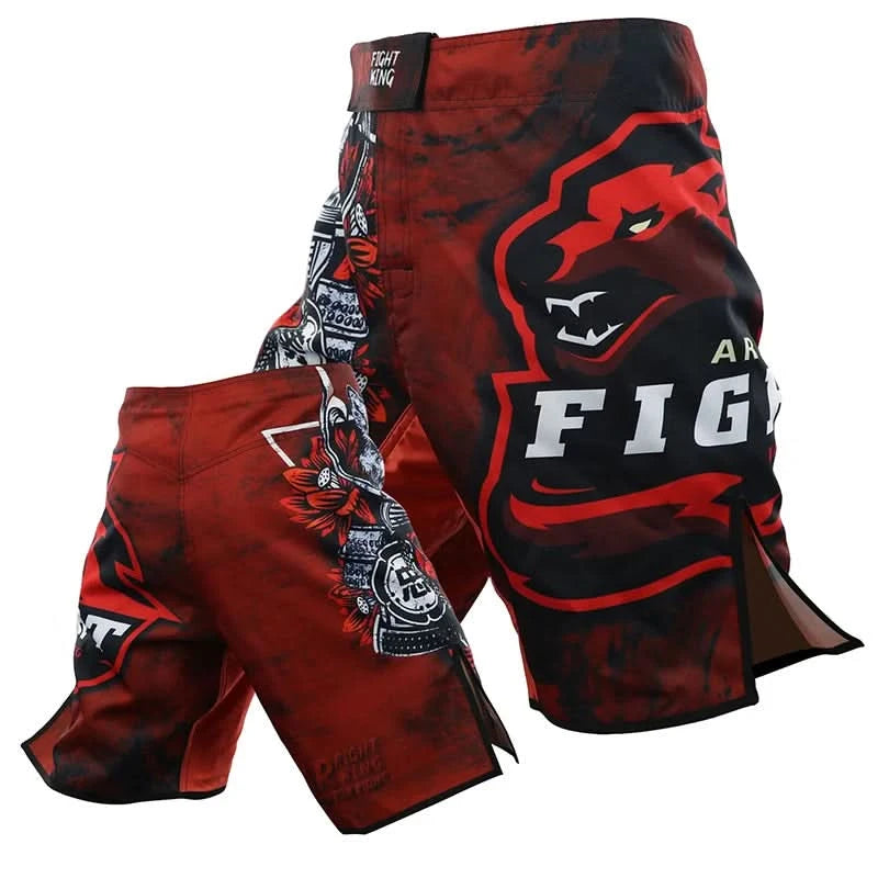 DOMINATE THE CAGE: Pro-Grade MMA Fight Shorts for Champions - FitZone360