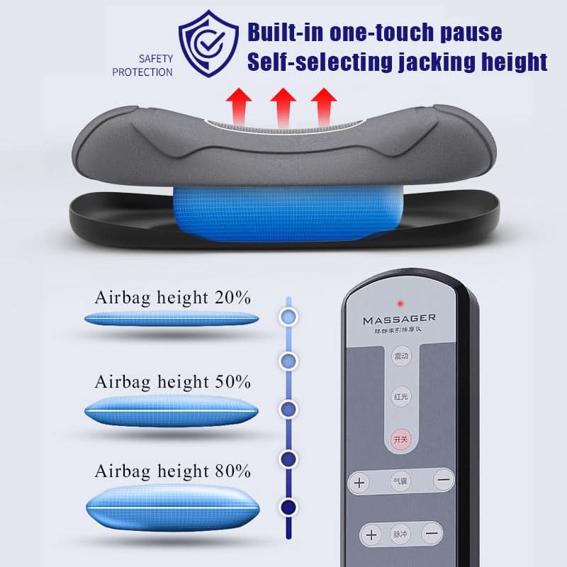 Ergonomic Lumbar Massager for Everyday Wellness - FitZone360