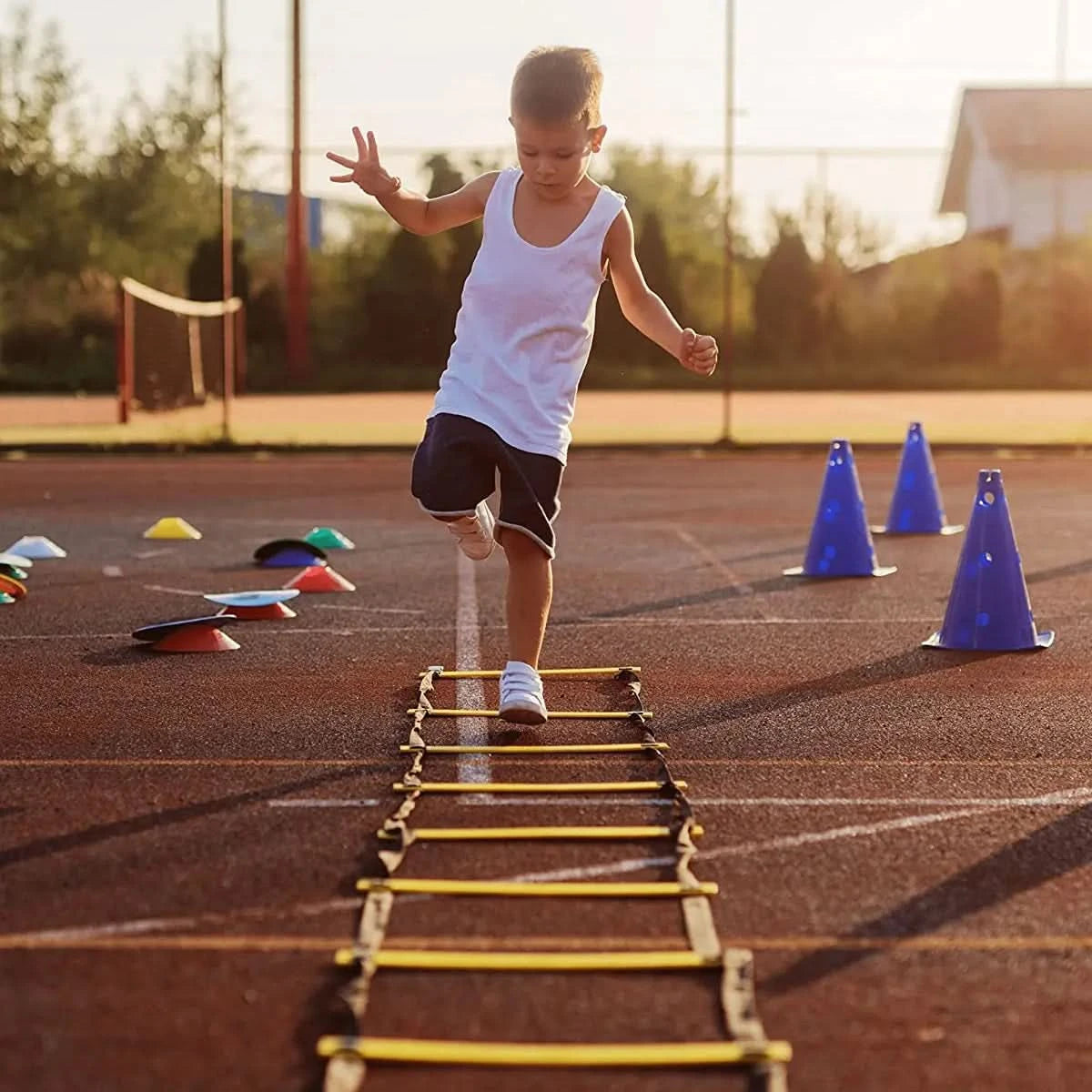 Agility Boxing Ladder | Speed & Footwork Training Tool - FitZone360