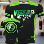 Fashion Muay Thai Sports T-Shirt | Lightweight, Breathable Fitness & Combat Training Tee - FitZone360