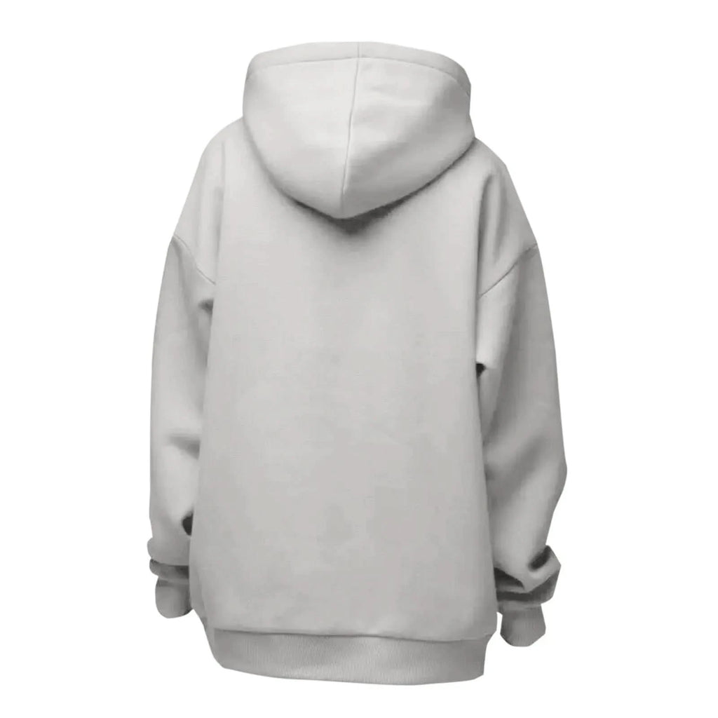 Trendy Solid Color Sports Hoodies | Fleece Sweatshirts for Men & Women | Couple Pullover for Spring & Autumn - FitZone360