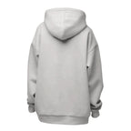 Trendy Solid Color Sports Hoodies | Fleece Sweatshirts for Men & Women | Couple Pullover for Spring & Autumn - FitZone360