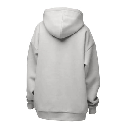 Trendy Solid Color Sports Hoodies | Fleece Sweatshirts for Men & Women | Couple Pullover for Spring & Autumn - FitZone360
