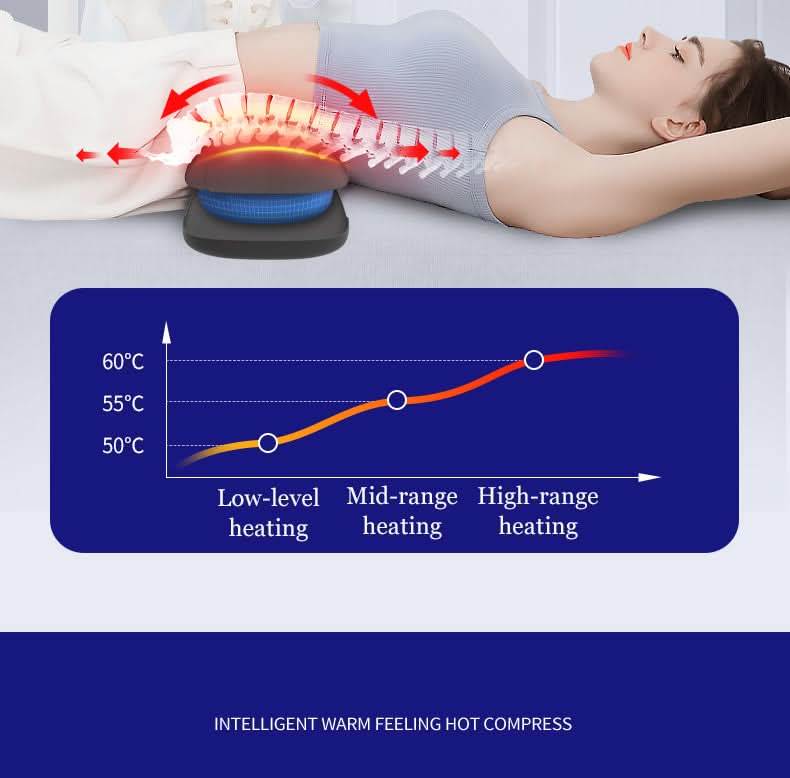 Ergonomic Lumbar Massager for Everyday Wellness - FitZone360