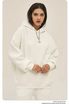 Fleece Hooded Sweatshirt | Unisex Oversized Winter Hoodie Pullover - FitZone360