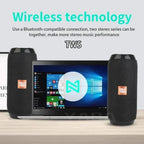 Portable Bluetooth Speaker | Waterproof Outdoor Subwoofer with FM & TF Support - FitZone360