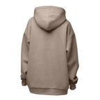 Trendy Solid Color Sports Hoodies | Fleece Sweatshirts for Men & Women | Couple Pullover for Spring & Autumn - FitZone360