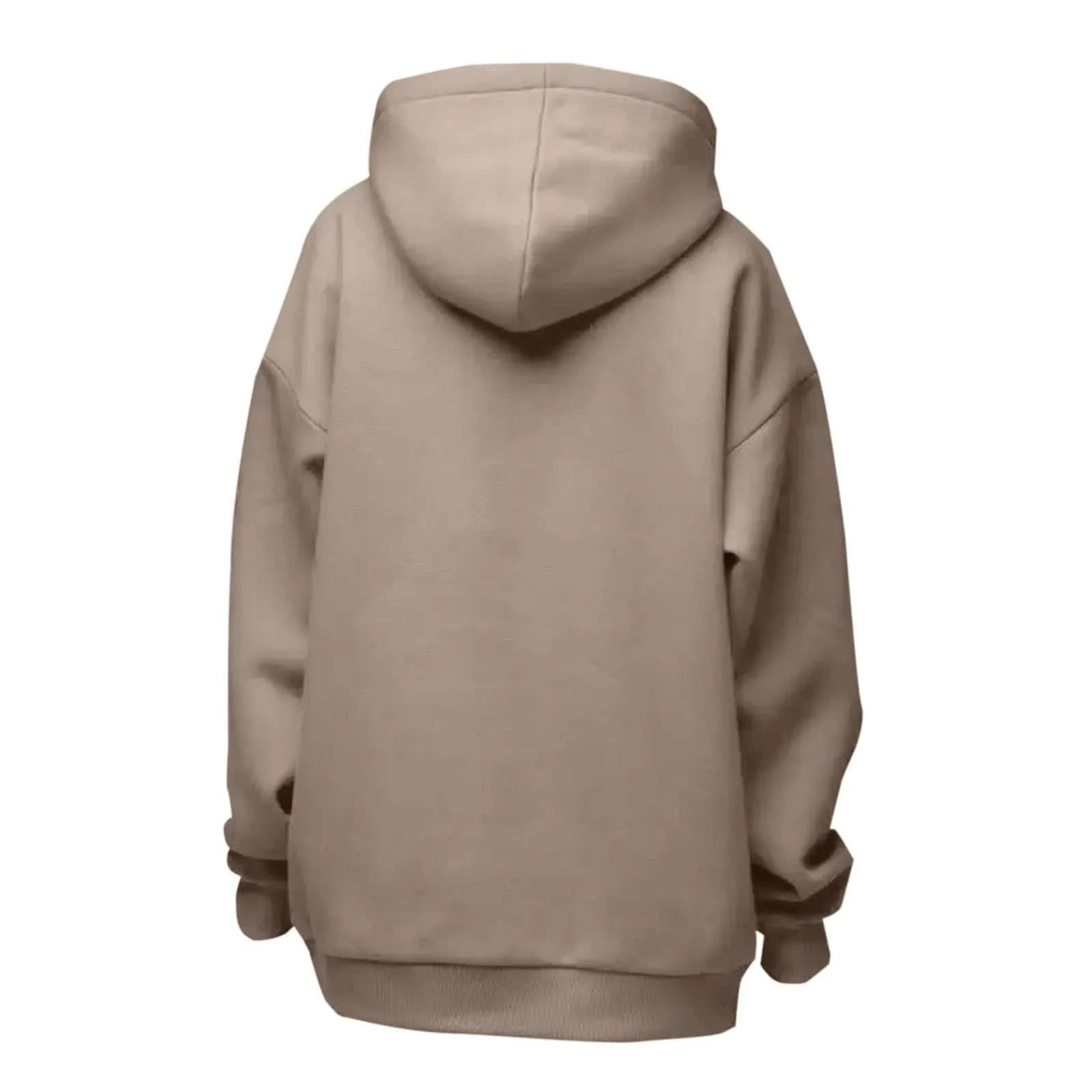 Trendy Solid Color Sports Hoodies | Fleece Sweatshirts for Men & Women | Couple Pullover for Spring & Autumn - FitZone360
