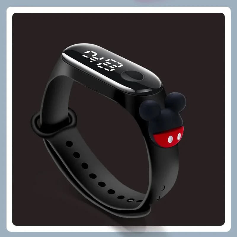 Fashion Mickey & Marvel Superhero Children's LED Sports Watches | Waterproof & Touch Display - FitZone360