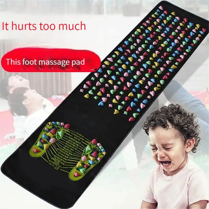 "Finger Pressure Foot Massage Pad | Soft Stone Acupressure Board for Health & Reflexology"🌿 - FitZone360