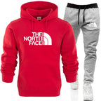 The North Face Tracksuit Set – Hooded Sweatshirt & Jogging Pants for Men & Women