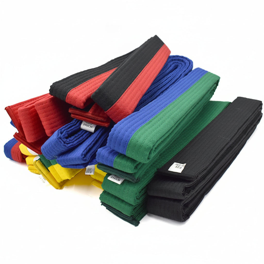 Martial Arts Uniform Grading Belts | Karate Tae-Kwon-Do Judo BJJ - FitZone360