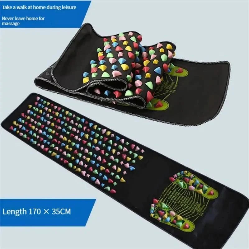 Finger Pressure Foot Massage Pad | Soft Stone Acupressure Board - FitZone360