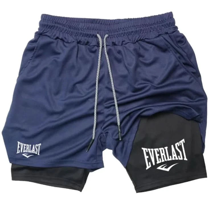 Everlast 2-Layer Compression Training Shorts | Boxing, MMA & Muay Thai - FitZone360