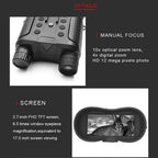 NV8160 1080P Military Digital Infrared Night Vision | Binoculars with Helmet Mount - FitZone360