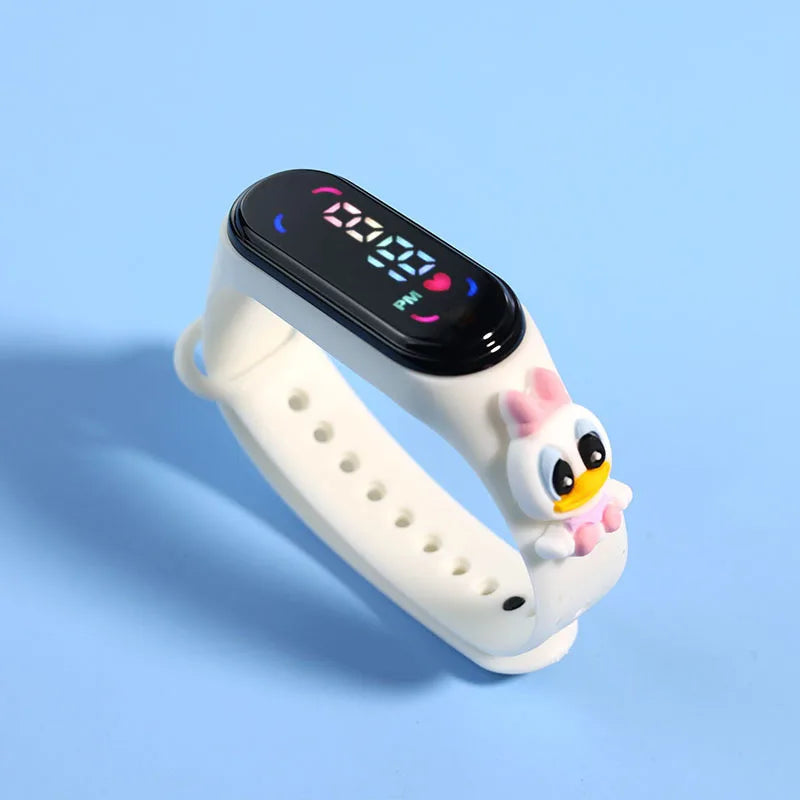 Fashion Mickey & Marvel Superhero Children's LED Sports Watches | Waterproof & Touch Display ⌚✨ - FitZone360