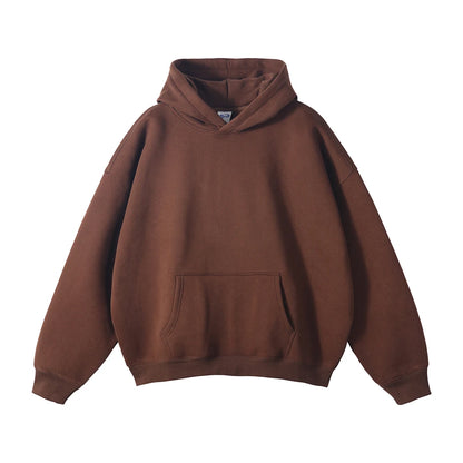 Fleece Hooded Sweatshirt | Unisex Oversized Winter Hoodie Pullover