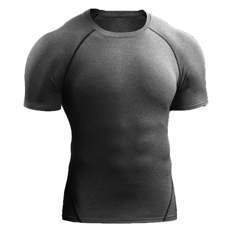 FlexCore Compression Tee: Elevate Your Workout Experience - FitZone360