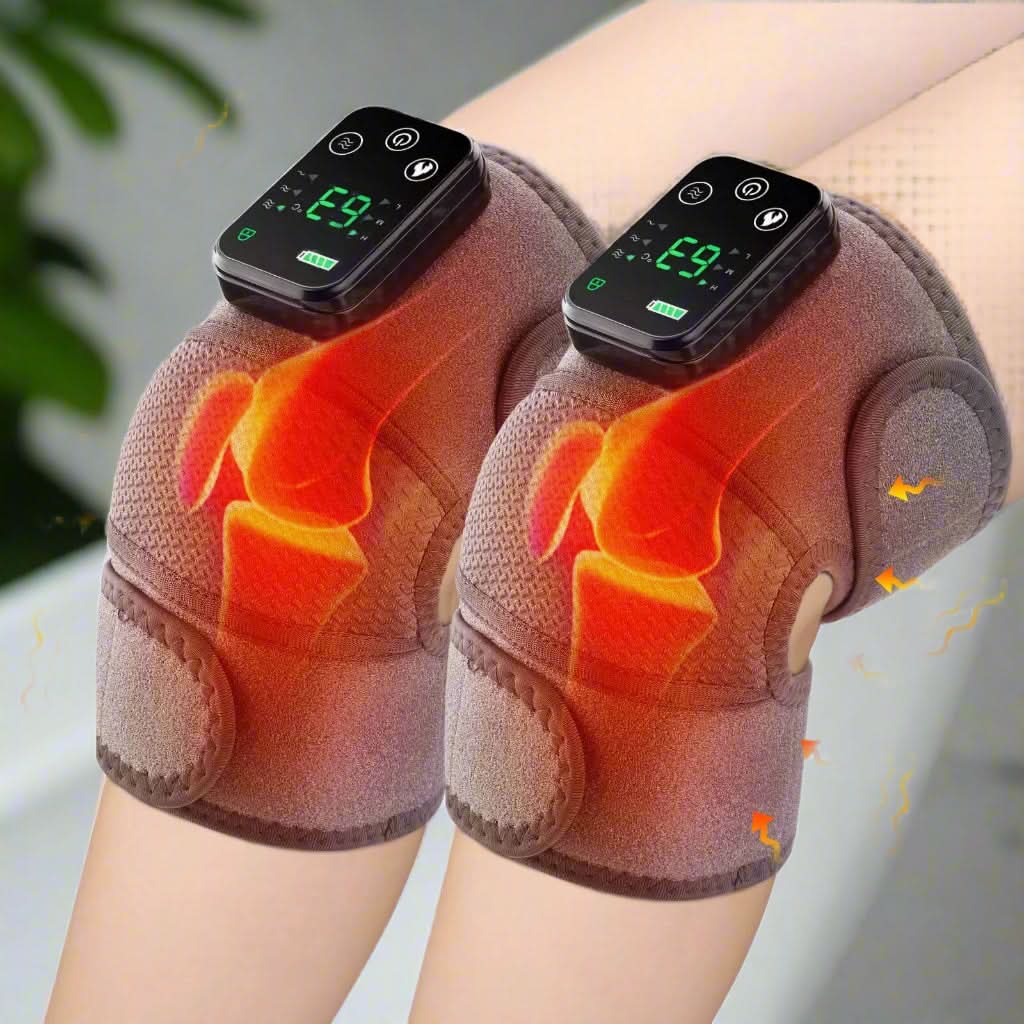 Electric Heating Vibration Massager for Knee's/Arthritis and Pain Relief - FitZone360