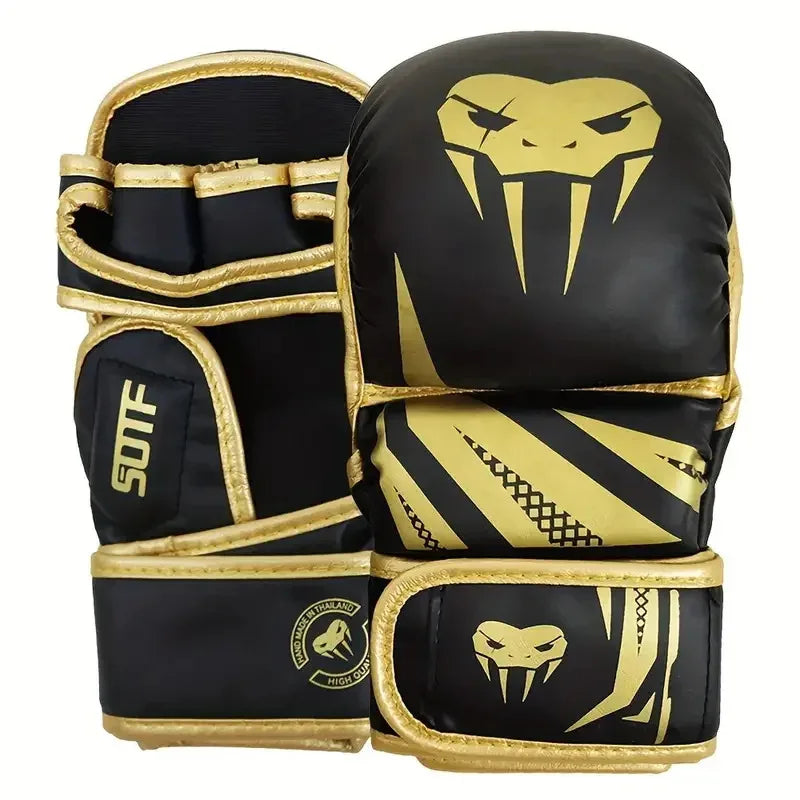 Venum MMA 4oz Boxing Gloves | Black & Gold