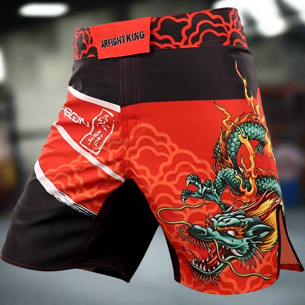 DOMINATE THE CAGE: Pro-Grade MMA Fight Shorts for Champions - FitZone360