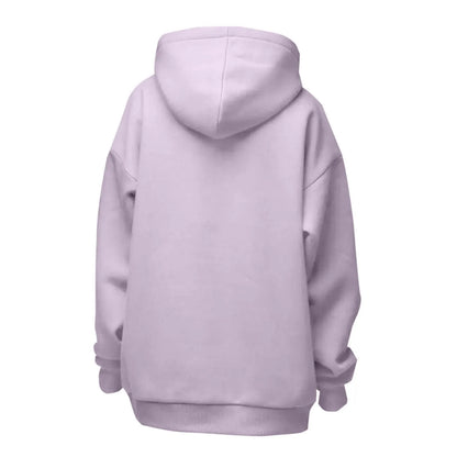 Trendy Solid Color Sports Hoodies | Fleece Sweatshirts for Men & Women | Couple Pullover for Spring & Autumn - FitZone360