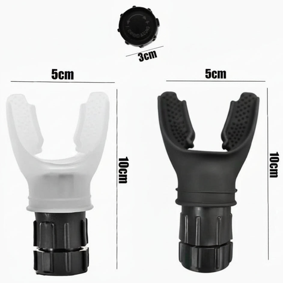 Breathing Trainer Exercise Mouthpiece | Improve Lung Capacity & Cardio Fitness - FitZone360