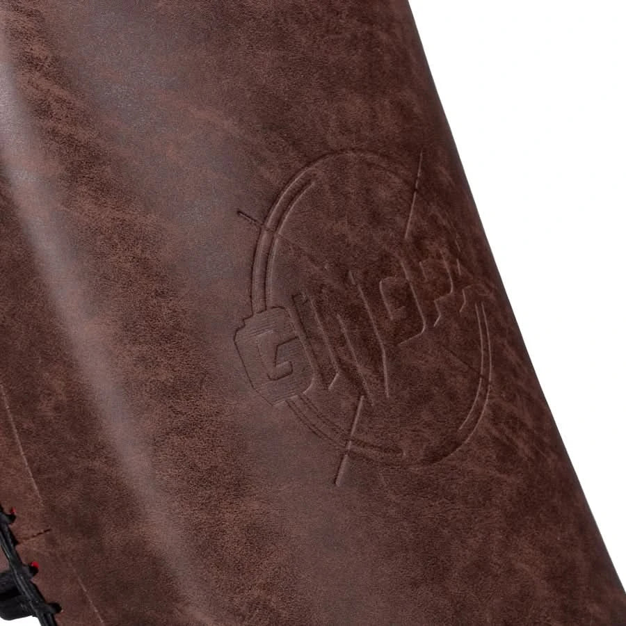 Vintage Brown Muay Thai Kick Pads | Thai Pads for MMA, Kickboxing & Striking - FitZone360
