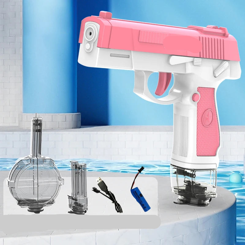 M416 Electric Water Gun Toy – Full-Auto Summer Splash Blaster for All Ages! - FitZone360