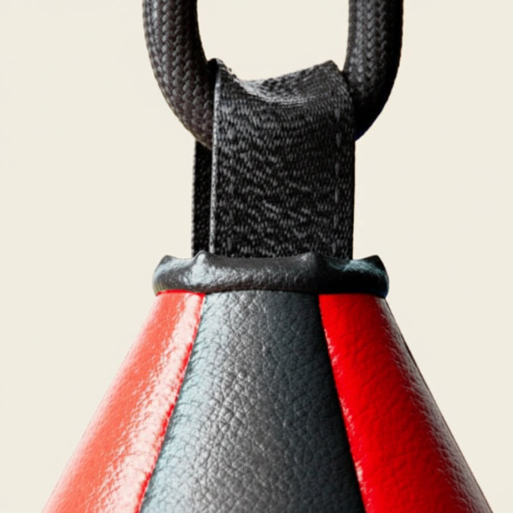 Leather Boxing Speedball | Ceiling to Floor Punching Speed Ball - FitZone360