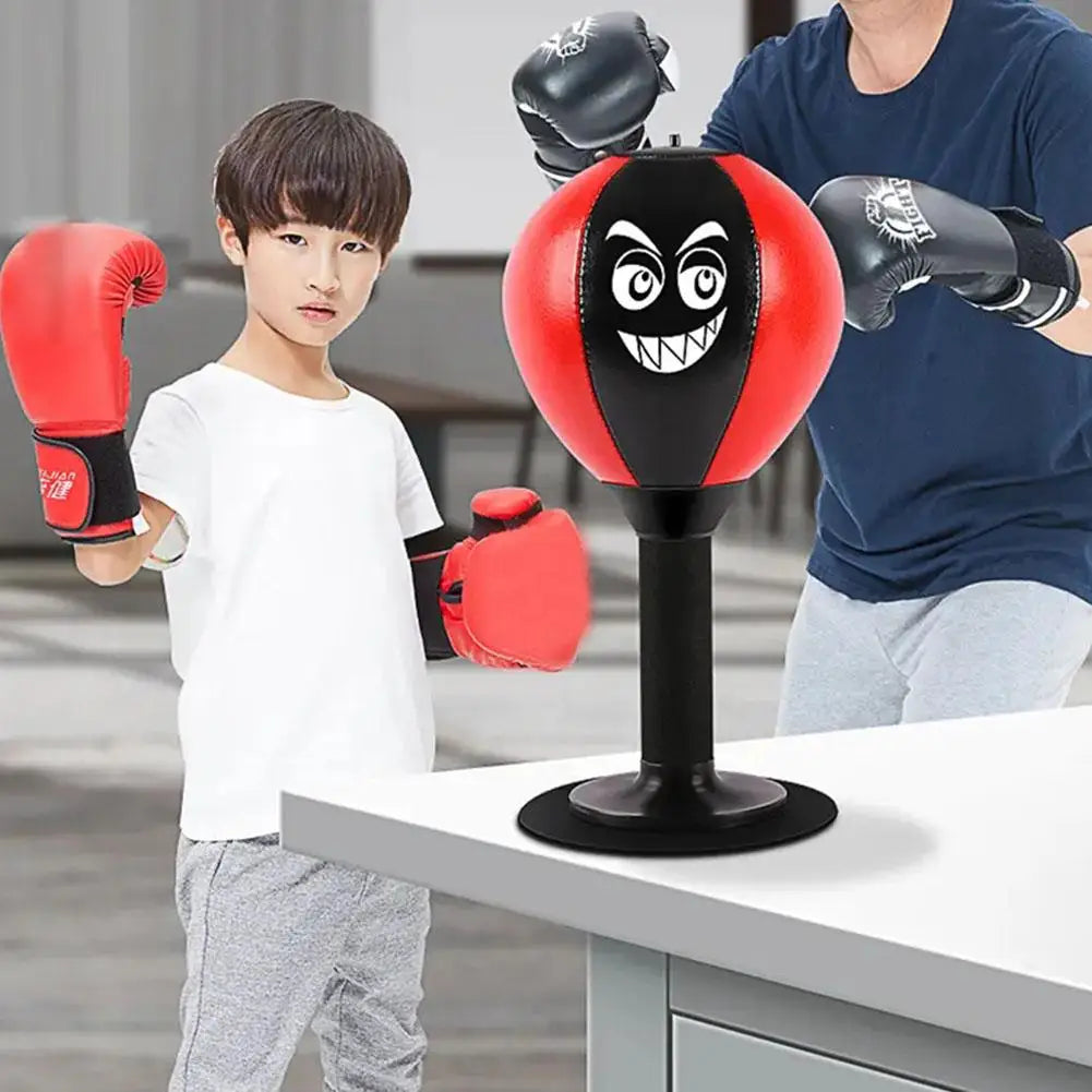 Desktop Boxing Speed Ball Punching Bag Stress Buster. - FitZone360