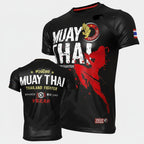 Fashion Muay Thai Sports T-Shirt | Lightweight, Breathable Fitness & Combat Training Tee - FitZone360