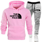The North Face Tracksuit Set – Hooded Sweatshirt & Jogging Pants for Men & Women