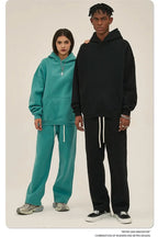 Fleece Hooded Sweatshirt | Unisex Oversized Winter Hoodie Pullover - FitZone360