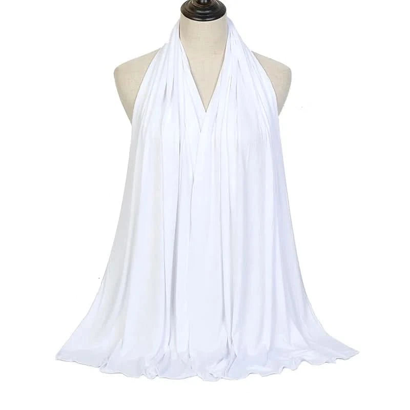 🌙 Soft Modal Cotton Jersey Hijab Scarf – 170x60cm - FitZone360